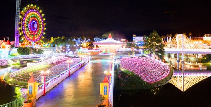 21 レオマワールドのイルミネーション レオマ光ワールド とは 四国最大のイルミネーションを解説