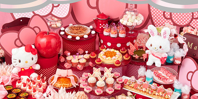 【京王プラザホテル八王子】キティ&ウィッシュミーメルのスイーツブッフェ開催!期間、料金、メニュー、予約方法