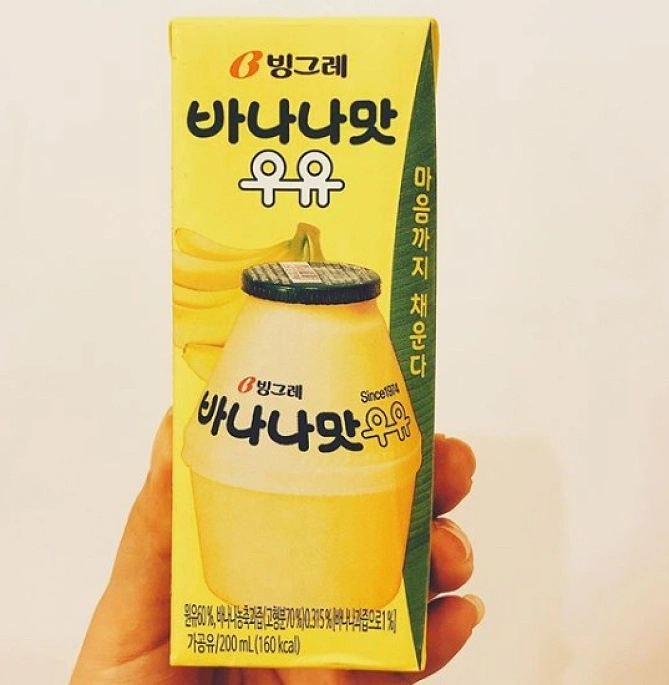 韓国で昔から愛されている定番ドリンク・バナナ牛乳