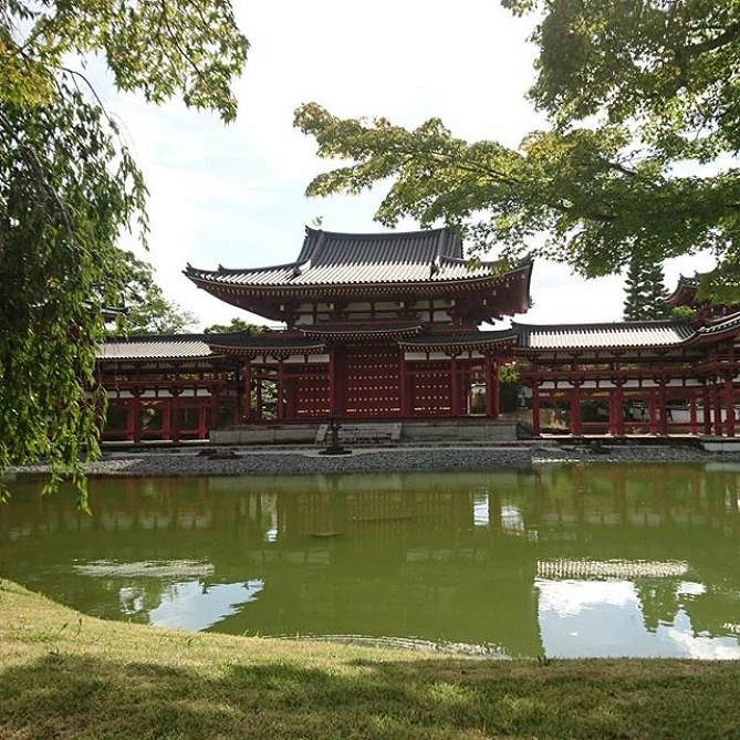 平等院の庭園