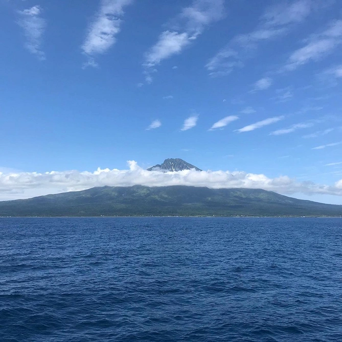 海側から見た利尻富士