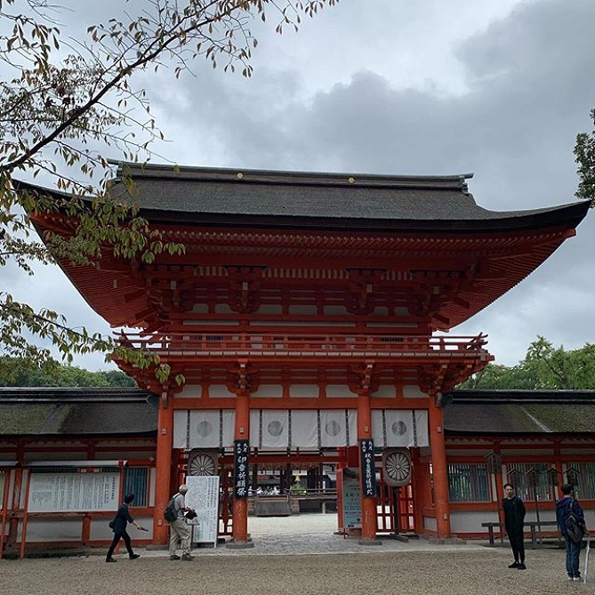 下鴨神社の門