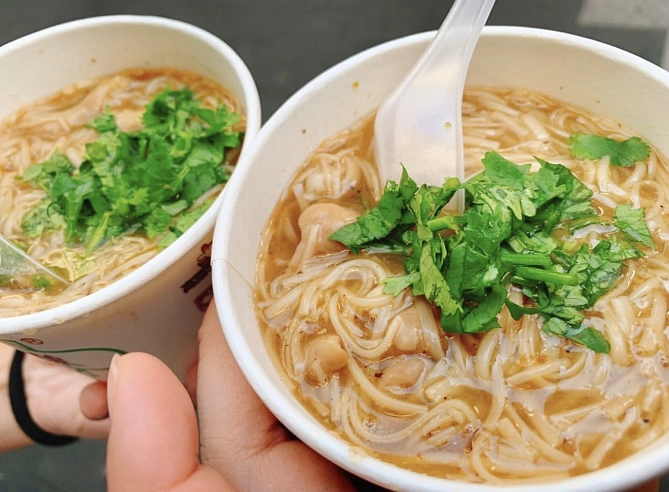 2つの麺線 