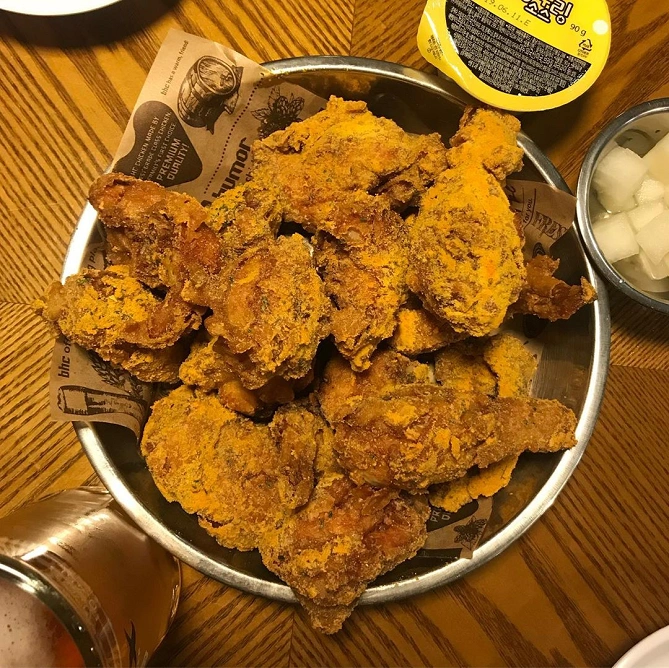 一般的なフライドチキン