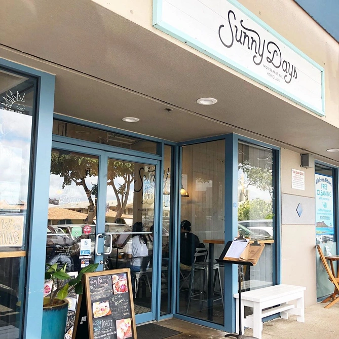 ハワイのおすすめパンケーキ「サニー・デイズ」店舗外観