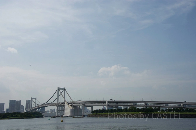 お台場海浜公園の見どころ：②水上バス