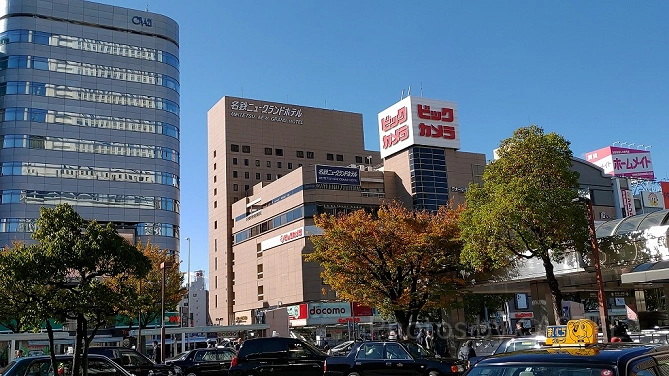 名古屋駅のバス停がある「新幹線口」