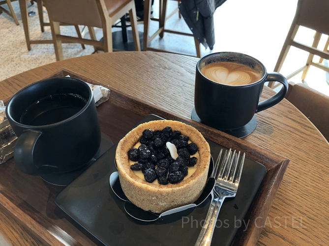 筆者一押しのブルーベリークッキーチーズケーキ