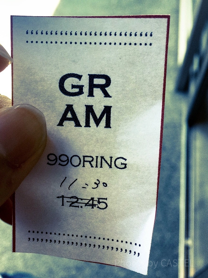 鎌倉のgram：整理券