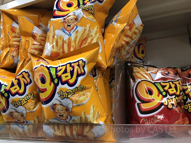 オー！カムジャポテトグラタン味、ヤンニョムチキン味
