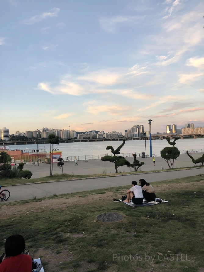 漢江の景色