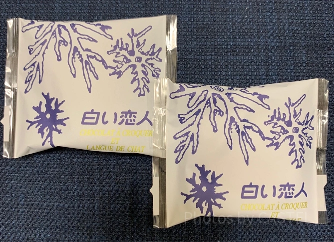白い恋人のクッキー