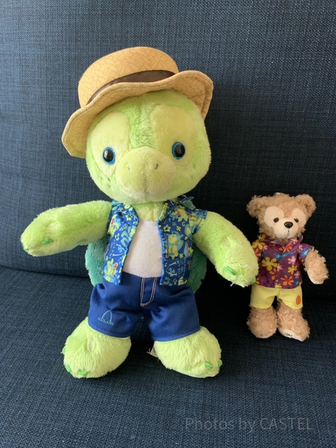 アウラニのオルとダッフィー