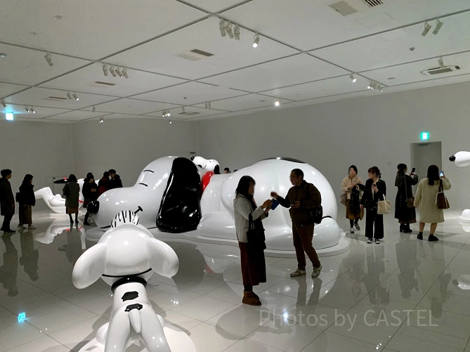 南町田のスヌーピーミュージアムで目玉の巨大スヌーピーがいる「スヌーピー・ルーム」