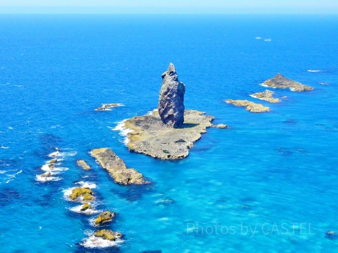 積丹ブルーの海
