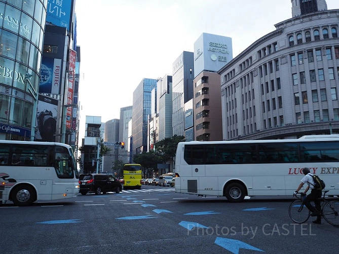 銀座の様子