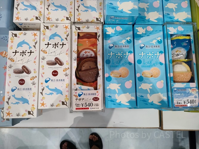 新江ノ島水族館（えのすい）お土産：ナボナ