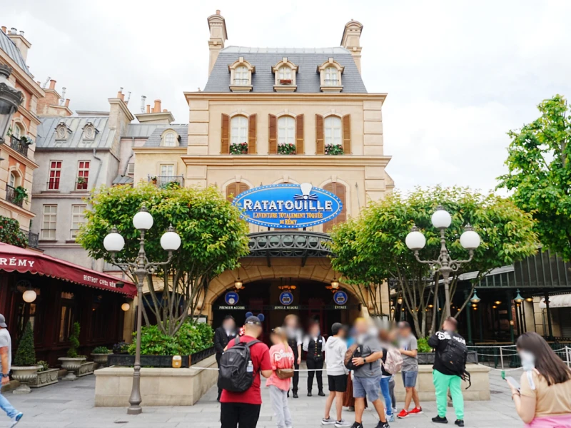 【パリディズニー】レミーのおいしいレストランのアトラクションに乗ってみた！併設レストランの体験レポートも