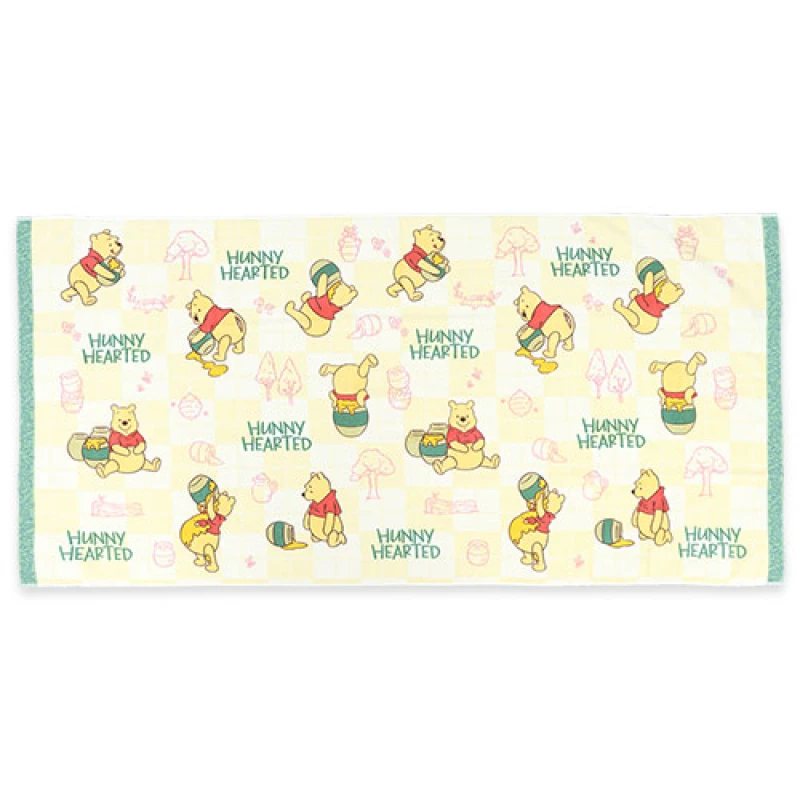 バスタオル(プーさんはちみつグッズ)