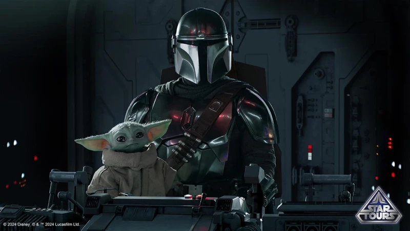 マンダロリアンとグローグーが登場するスペシャルバージョン