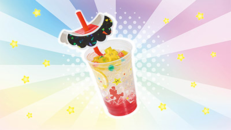 パワーアップ！マリオのストロベリーソーダ