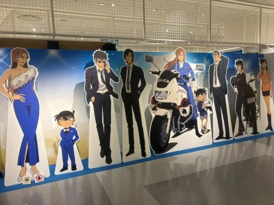コナンプラザ2026の装飾パネル