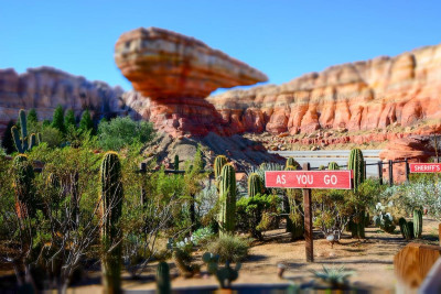 カリフォルニアディズニーのカーズエリア