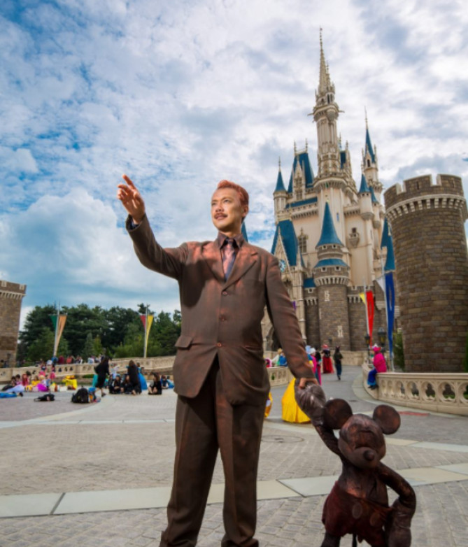 おもしろ ディズニー コーデ 面白い 孫の壁