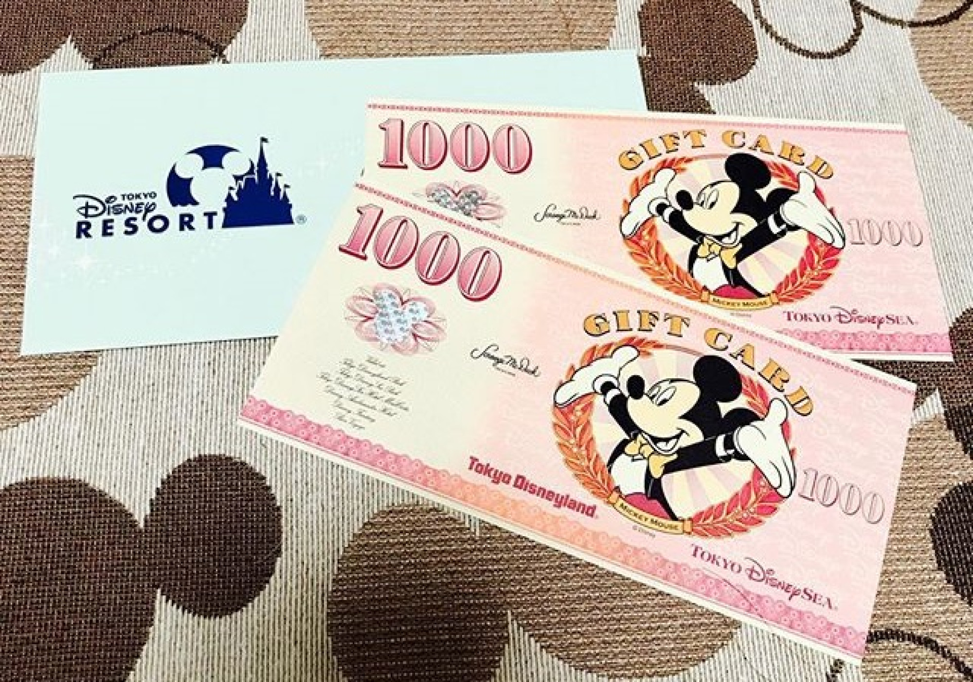 東京ディズニーリゾートギフトカード キャステル Castel ディズニー情報