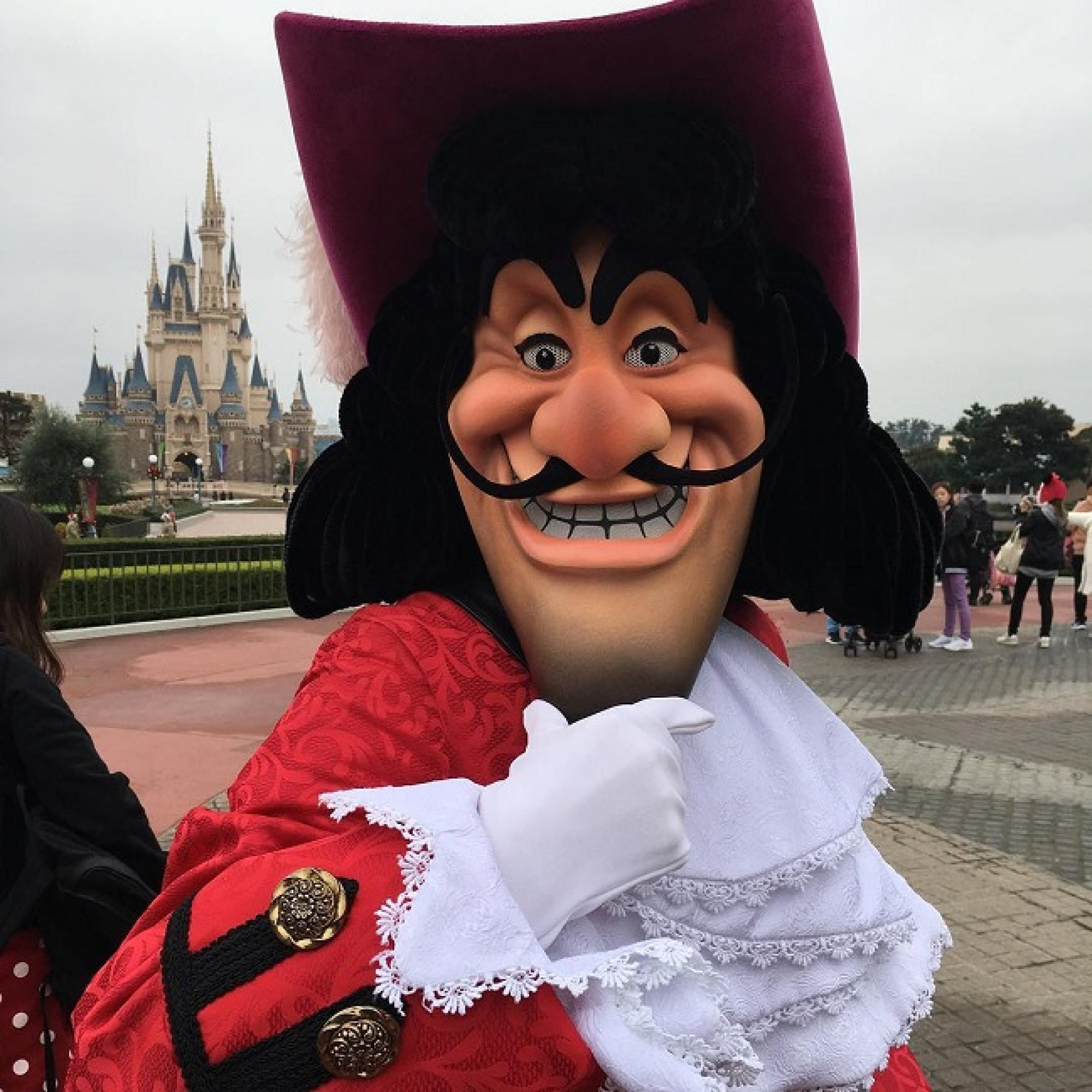 パークで会えるフック船長 キャステル Castel ディズニー情報