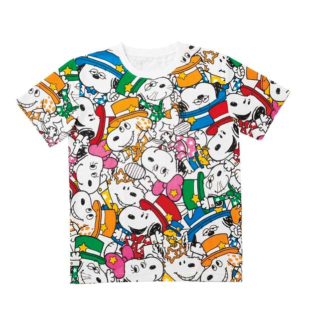 スヌーピー総柄tシャツ キャステル Castel ディズニー情報