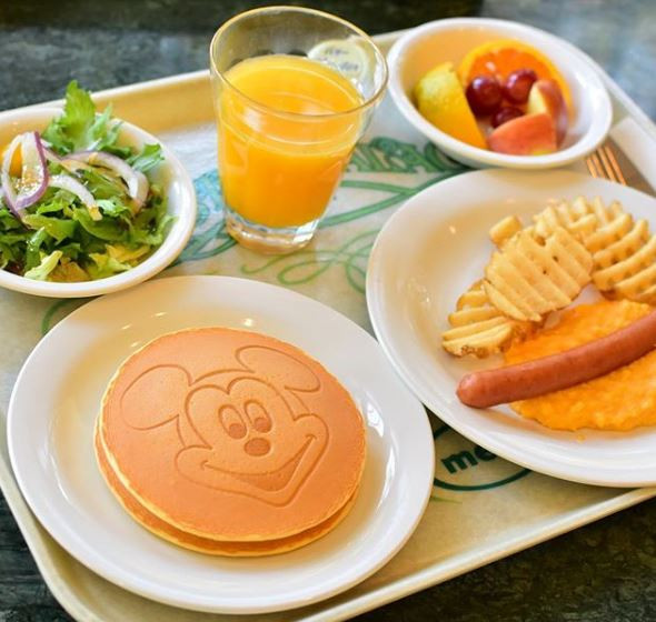 クリスタルパレス レストランの朝食メニュー キャステル Castel ディズニー情報