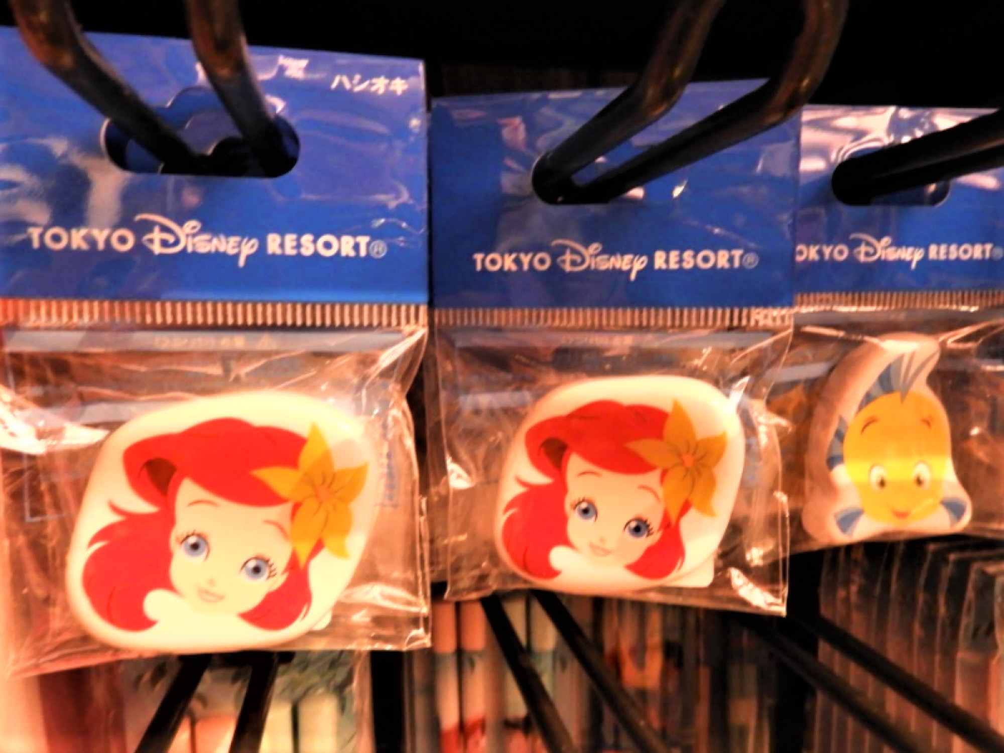 アリエルとフランダーのハシ置き キャステル Castel ディズニー情報