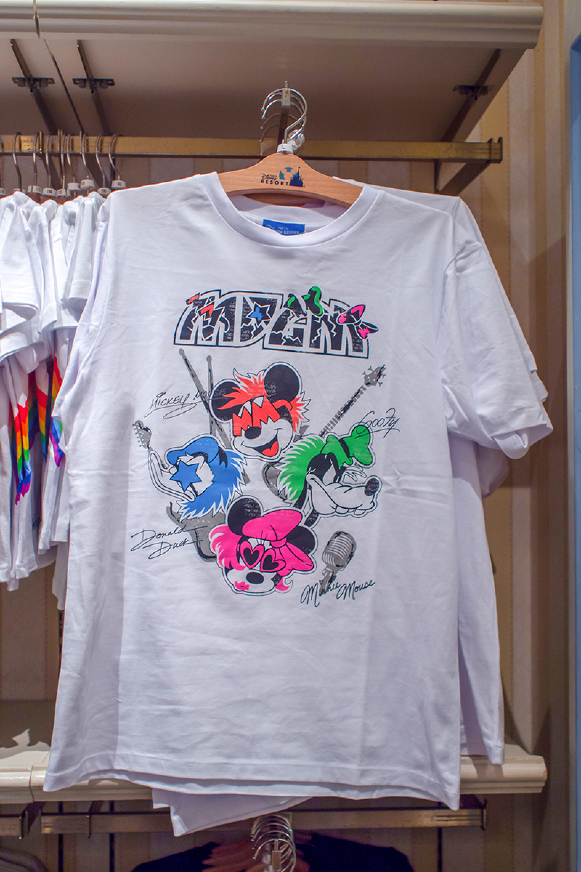 ミッキー フレンズフェスtシャツ ホワイト キャステル Castel ディズニー情報