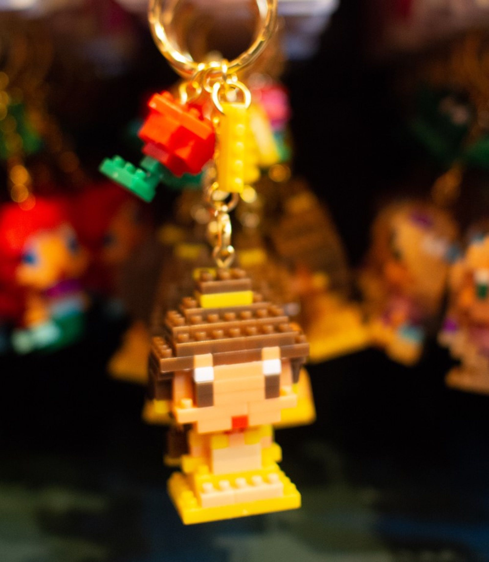 ベルのナノブロック型キーチェーン キャステル Castel ディズニー情報