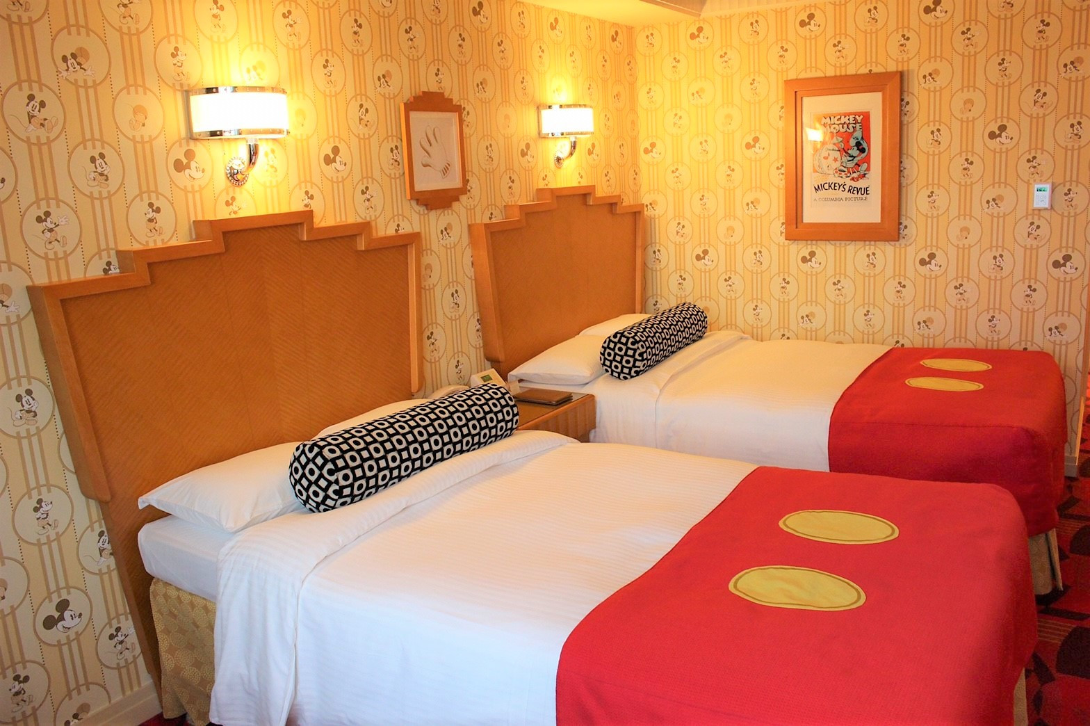 アンバサダーホテルのミッキーマウスルーム キャステル Castel ディズニー情報