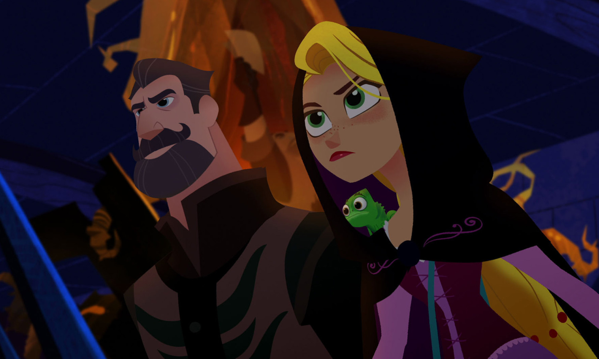 ラプンツェル ザ シリーズ 太陽のしずくの力 キャステル Castel ディズニー情報