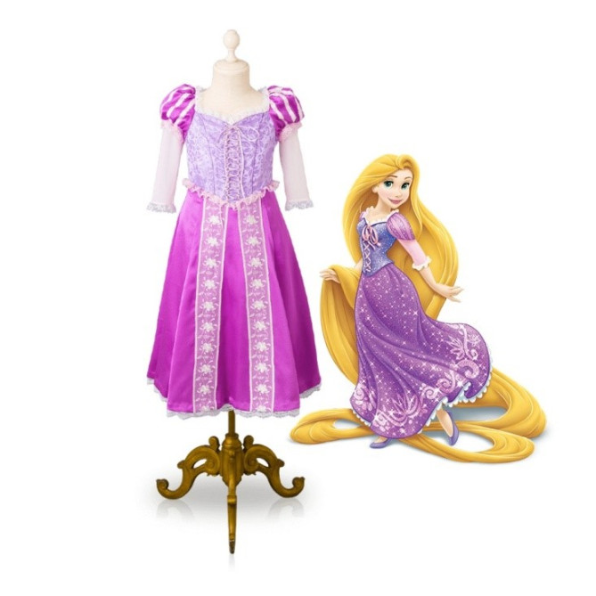 ほとんどのダウンロードディズニー画像 最高ディズニー ラプンツェル ドレス 子供