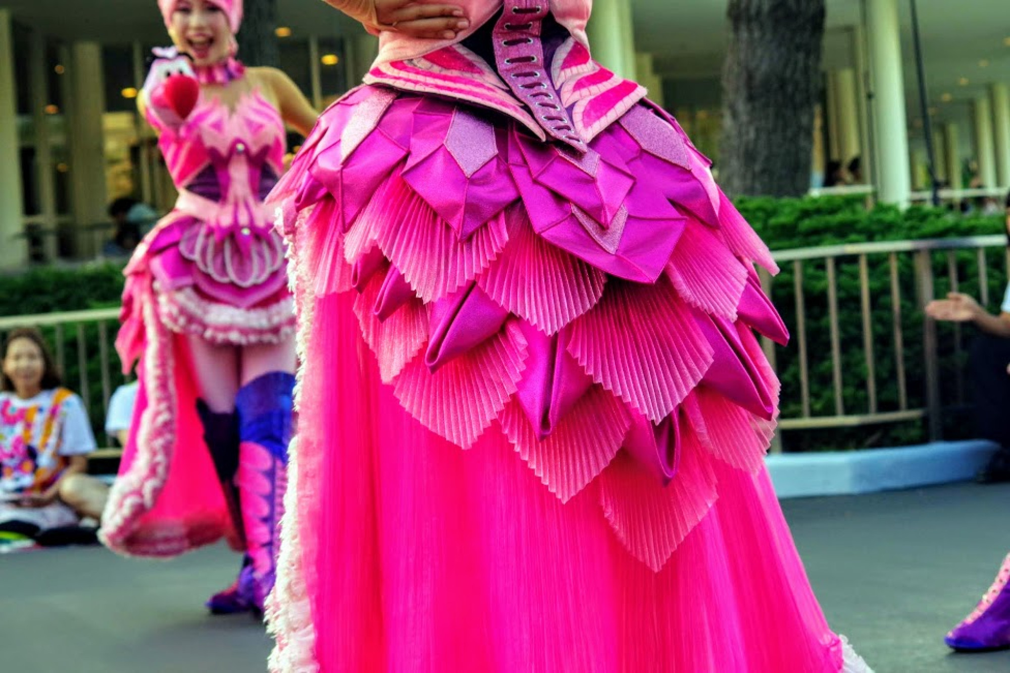 フラミンゴの衣装のスカート部分 キャステル Castel ディズニー情報