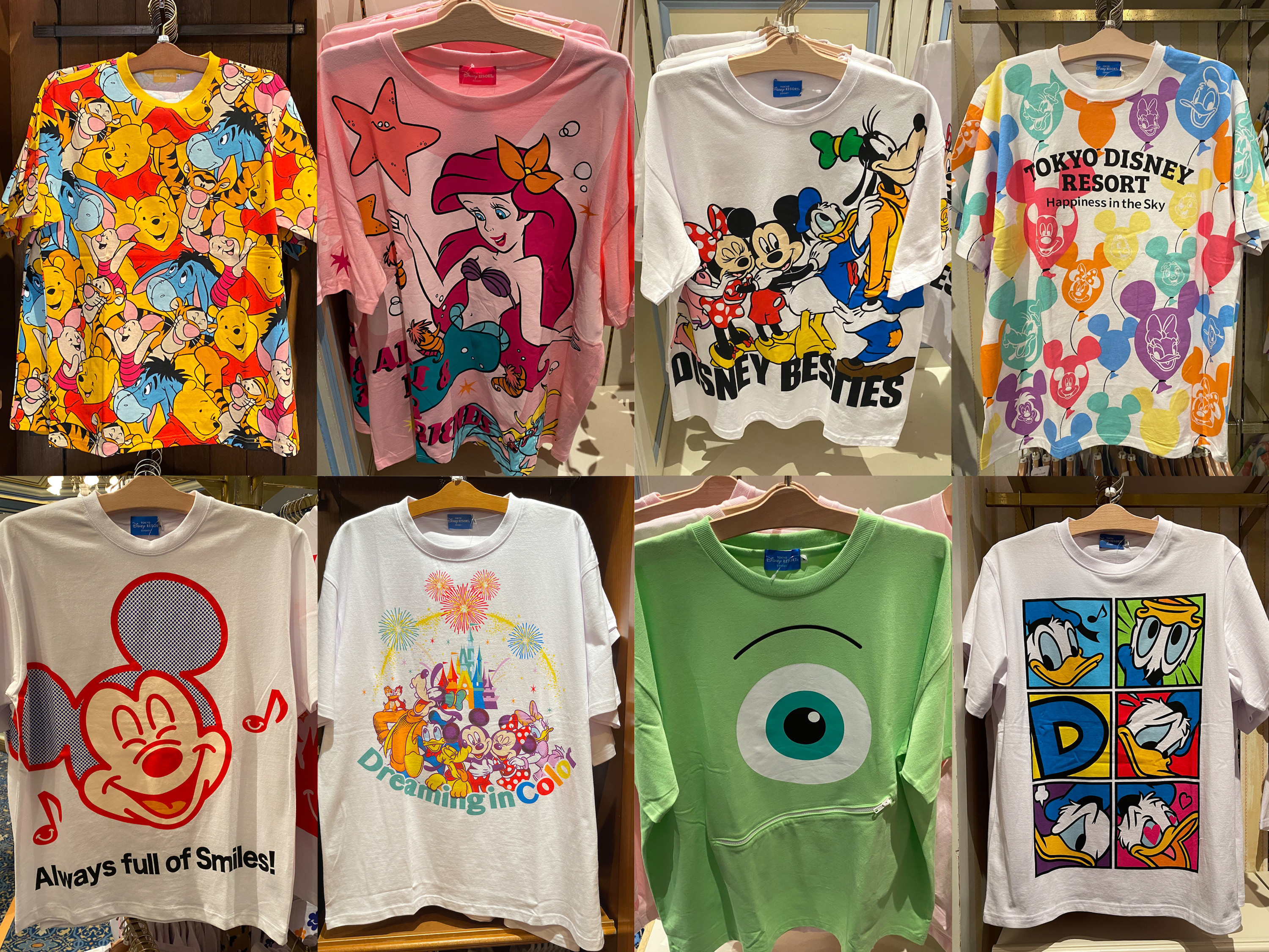 最新 21秋冬 ディズニーtシャツまとめ