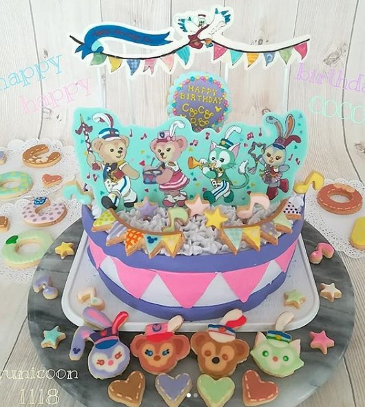 ダッフィーアンドフレンズケーキ キャステル Castel ディズニー情報