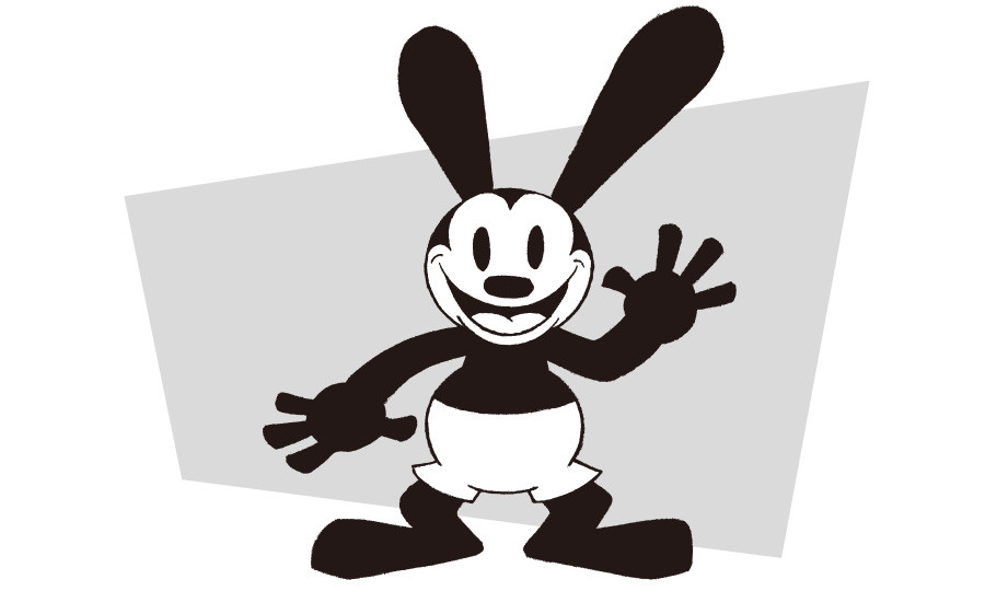 しあわせウサギのオズワルド ウォルトのなかで最初に大ヒットしたキャラクターです キャステル Castel ディズニー情報