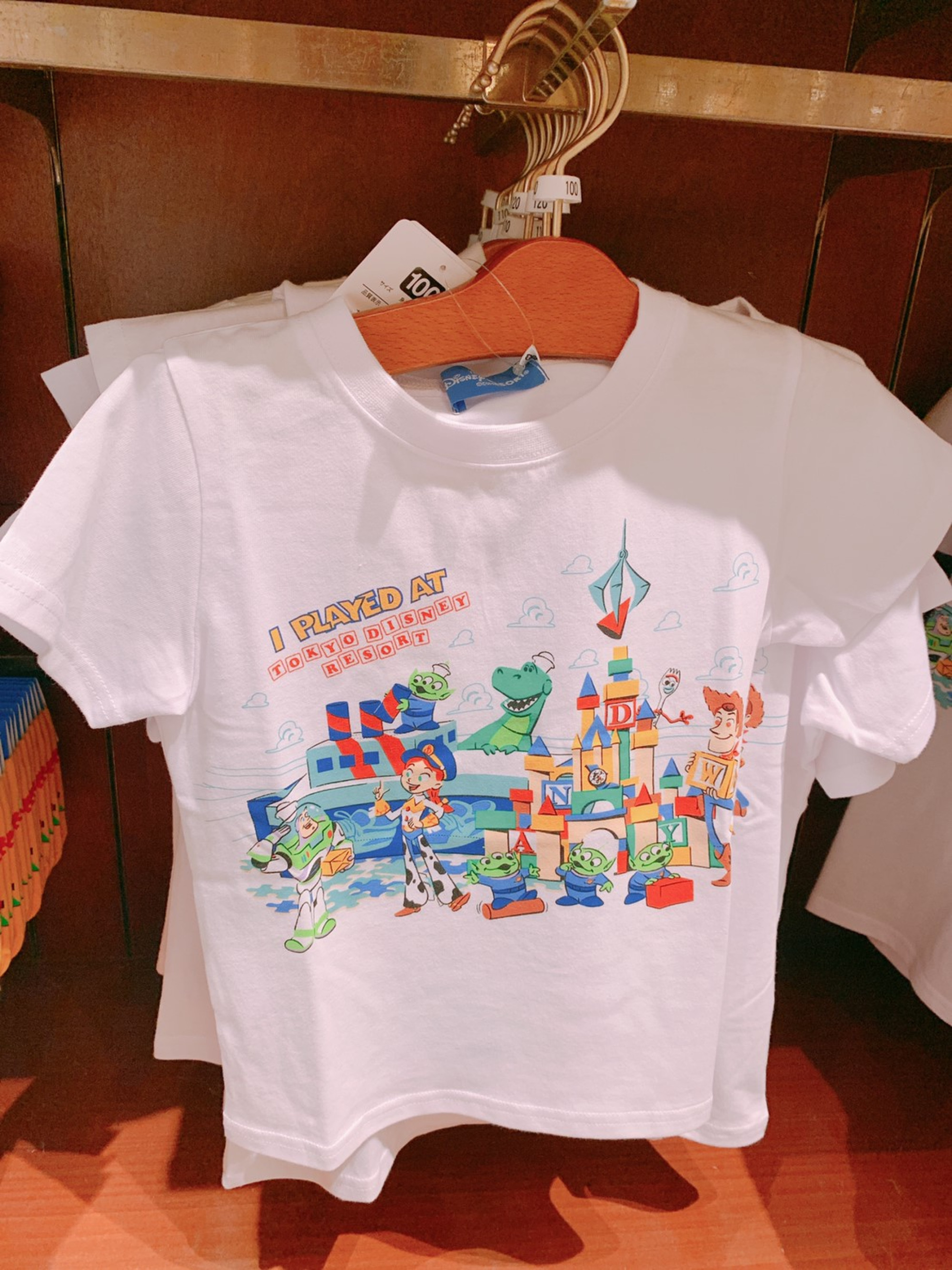 Tシャツ 子供用 表面 キャステル Castel ディズニー情報