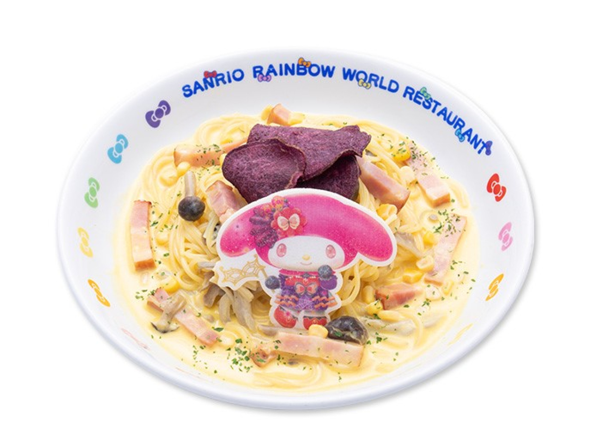 踊るマイメロディ のコーンスープパスタ キャステル Castel ディズニー情報