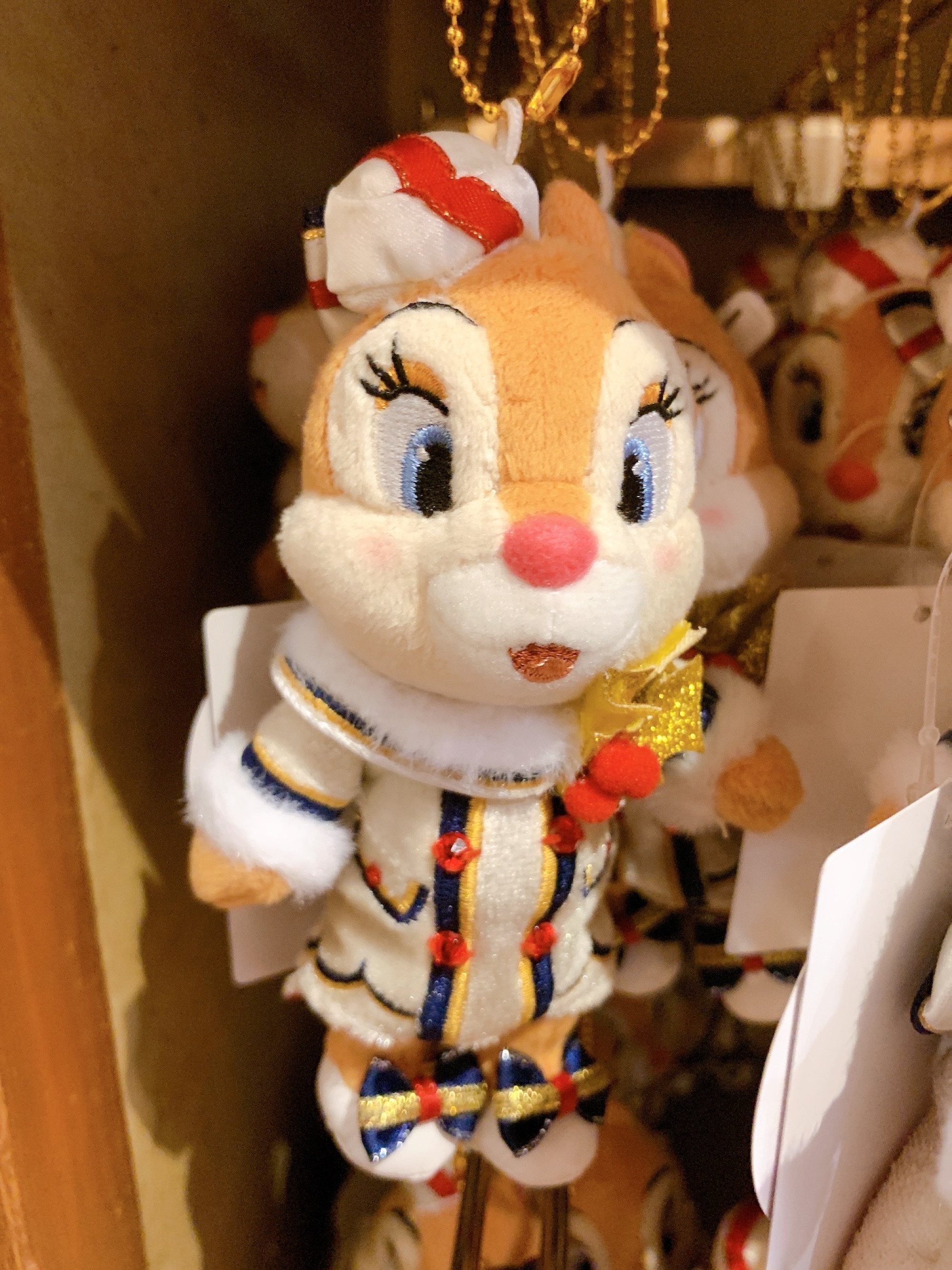 ぬいぐるみバッジ ダッフィー Disney 2015 未年 ぬいぐるみ