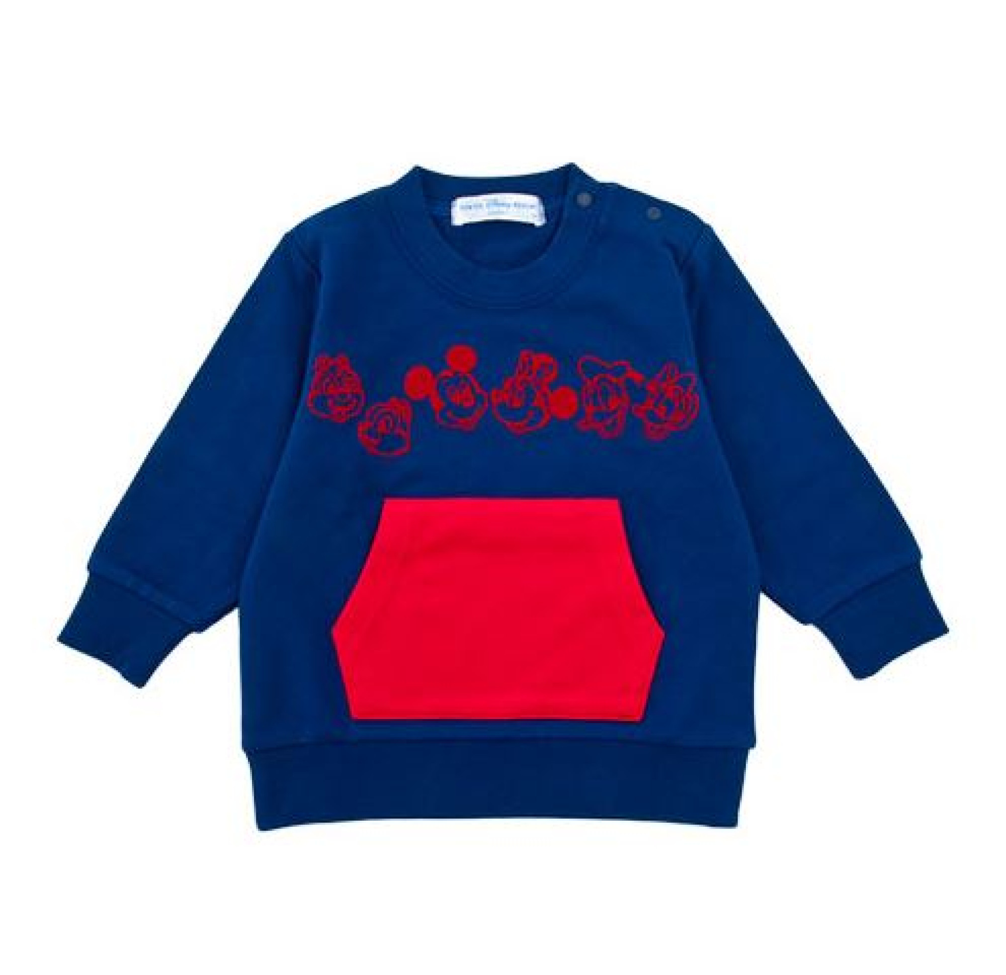 チームdisney トレーナー 青 キャステル Castel ディズニー情報