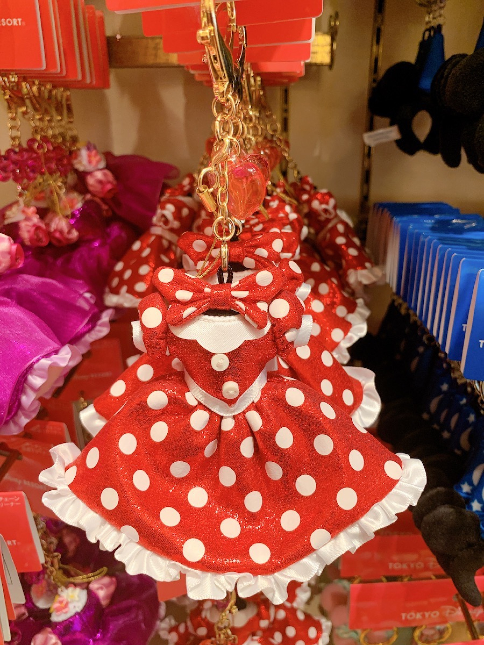 ミニーワンピースキーチェーン キャステル Castel ディズニー情報