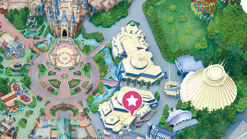 ソフトランディング の場所 キャステル Castel ディズニー情報