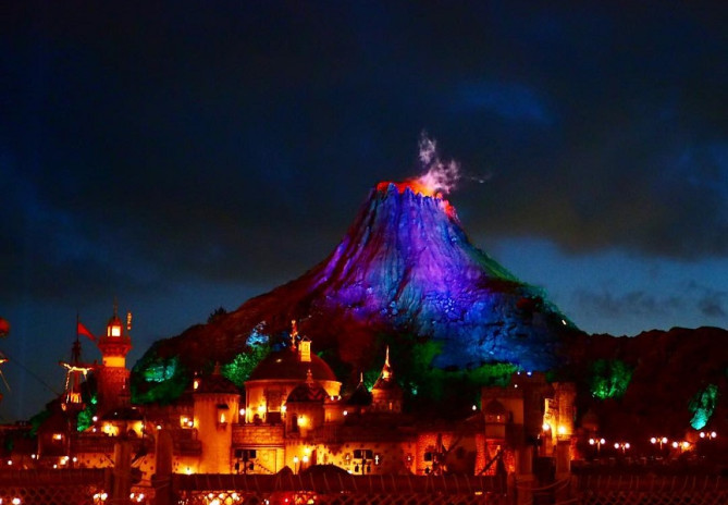 綺麗なディズニー シー プロメテウス 火山 ディズニー画像