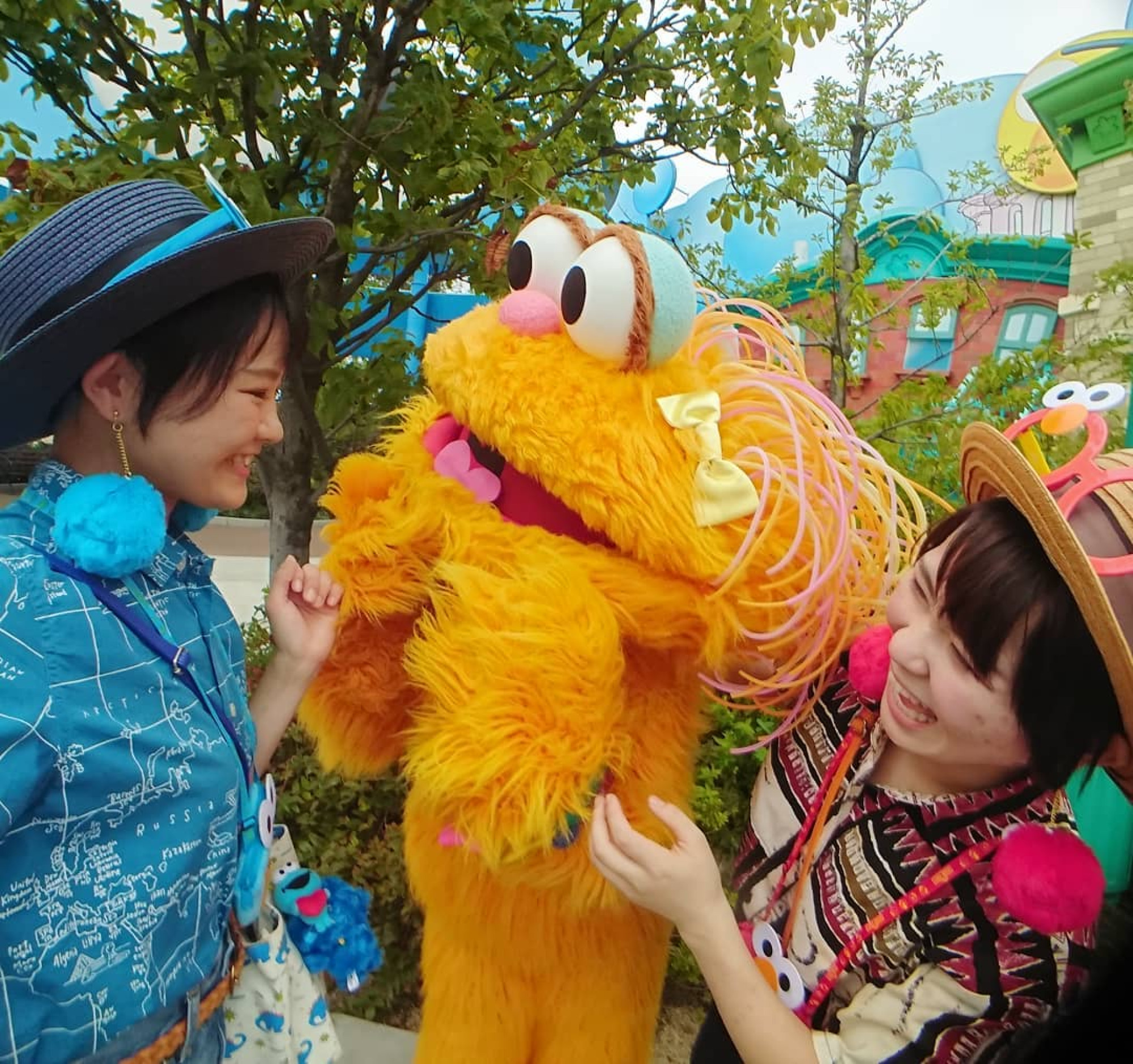 セサミストリートのおしゃれ番長といえばゾーイちゃん キャステル Castel ディズニー情報
